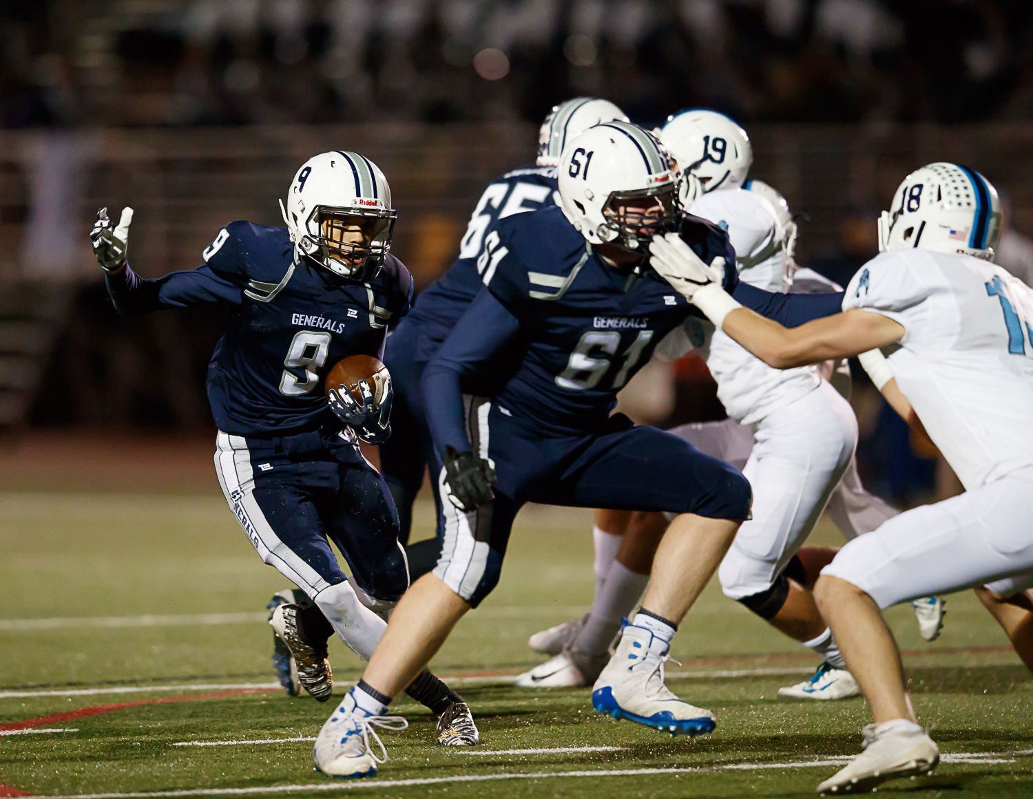 W-L vs. Yorktown football 7